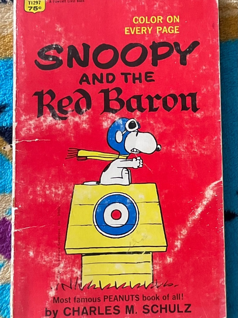 VTG-Snoopy and the Red Baron (3) hard covers & (1) soft cover bundle